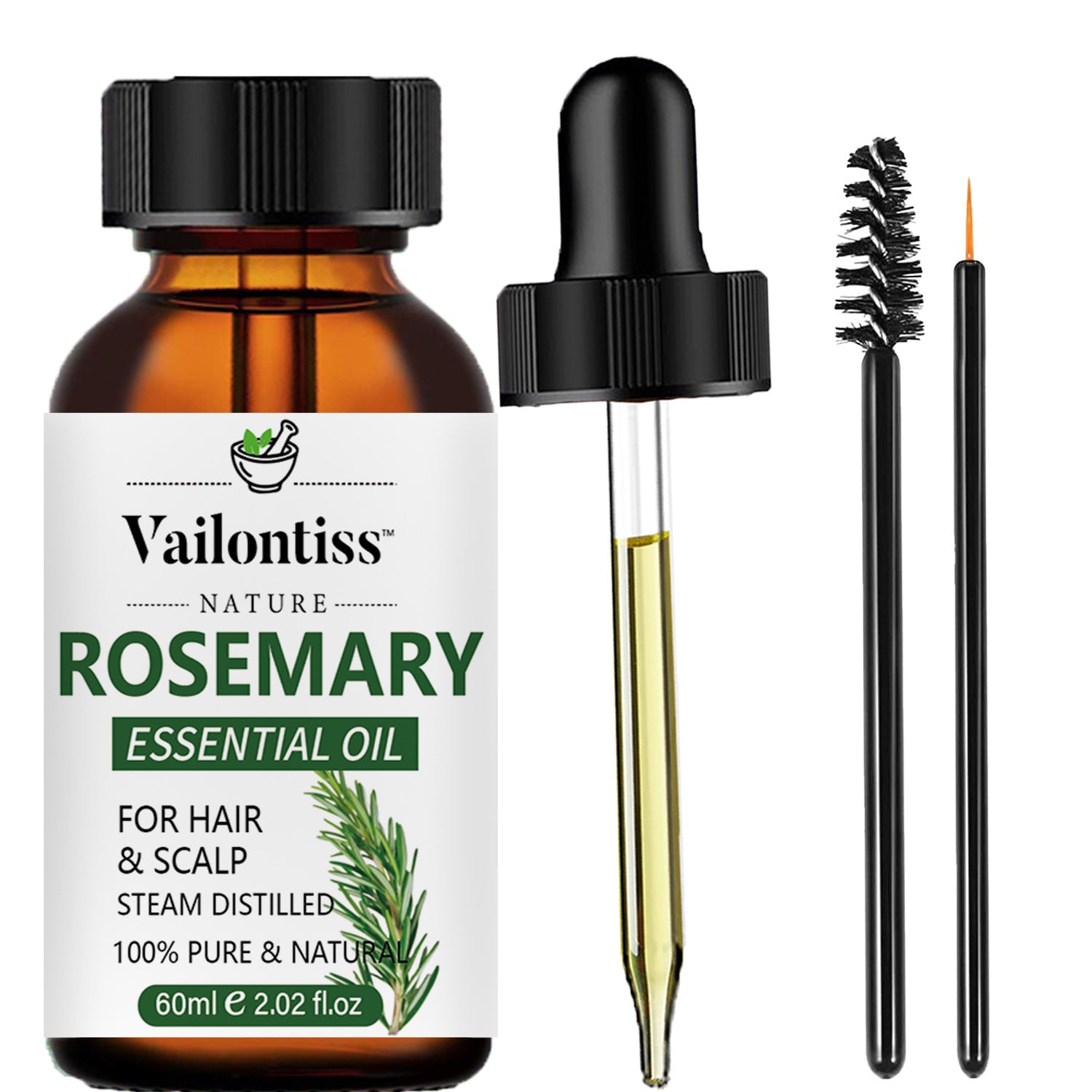 Rosemary Hair Care Essential Oil Hair Growth Strengthening - GTN Venture