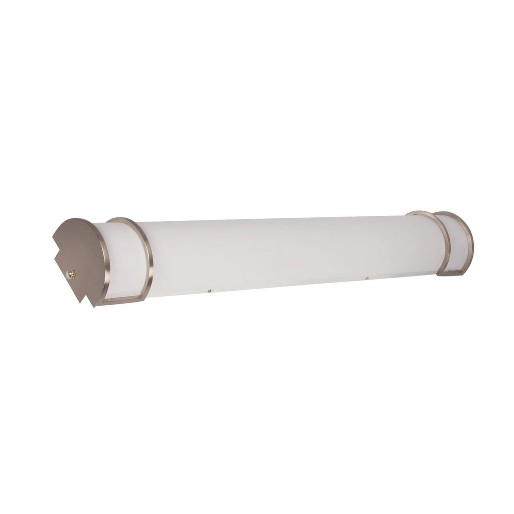 Luminance Sunset Lighting F9988-80-1 LED Large Vanity - White Poly Lens