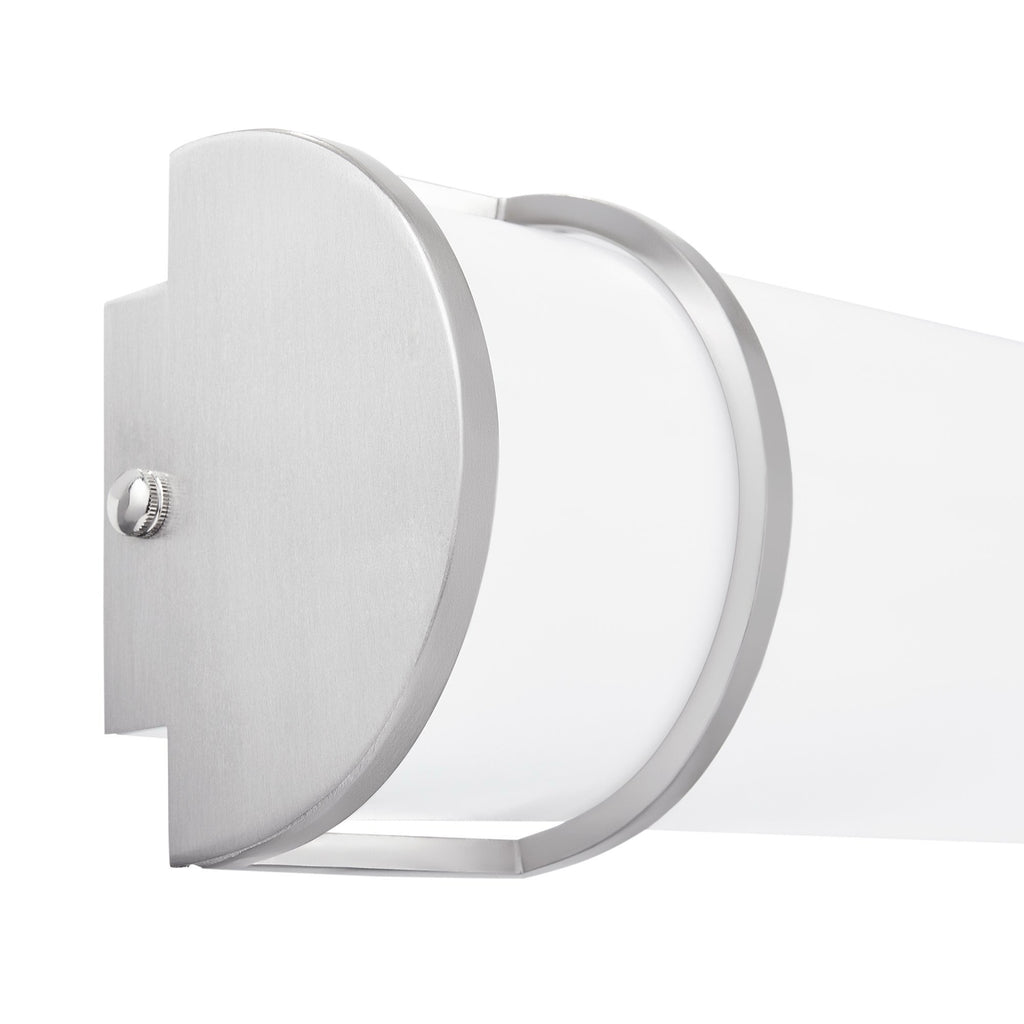 Luminance Sunset Lighting F9988-80-1 LED Large Vanity - White Poly Lens