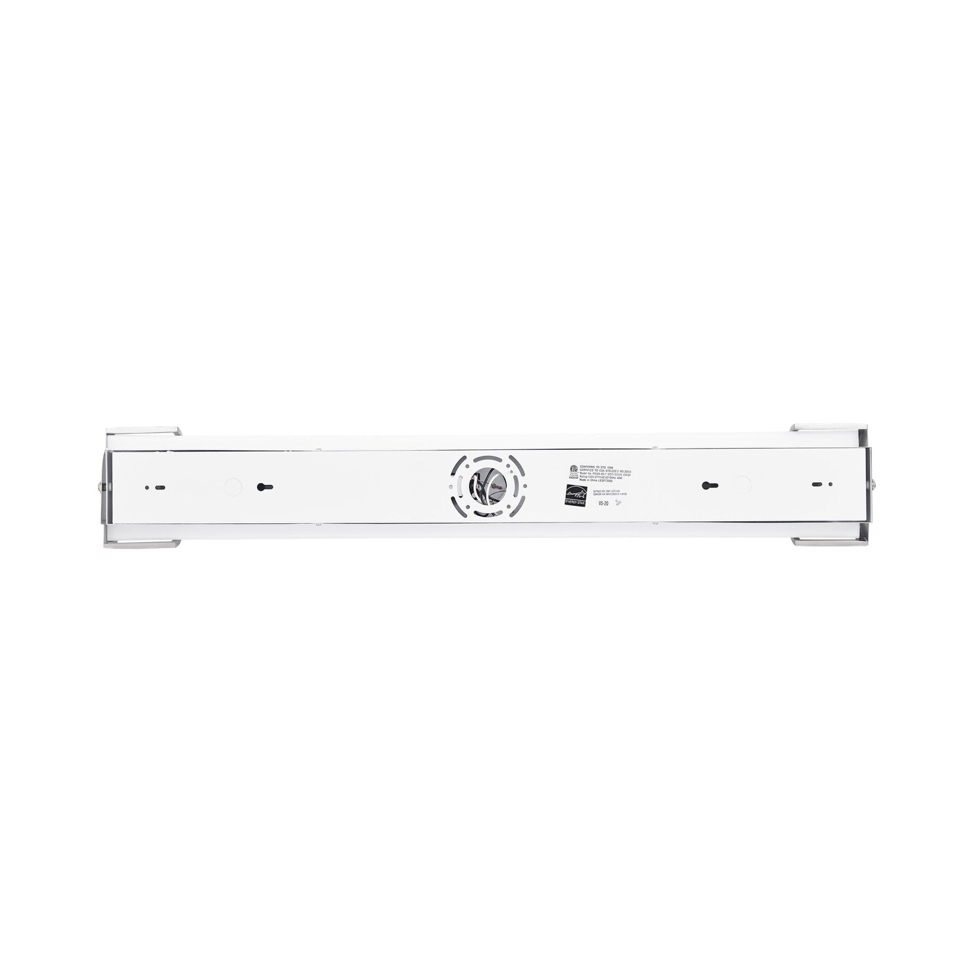 Luminance Sunset Lighting F9988-80-1 LED Large Vanity - White Poly Lens