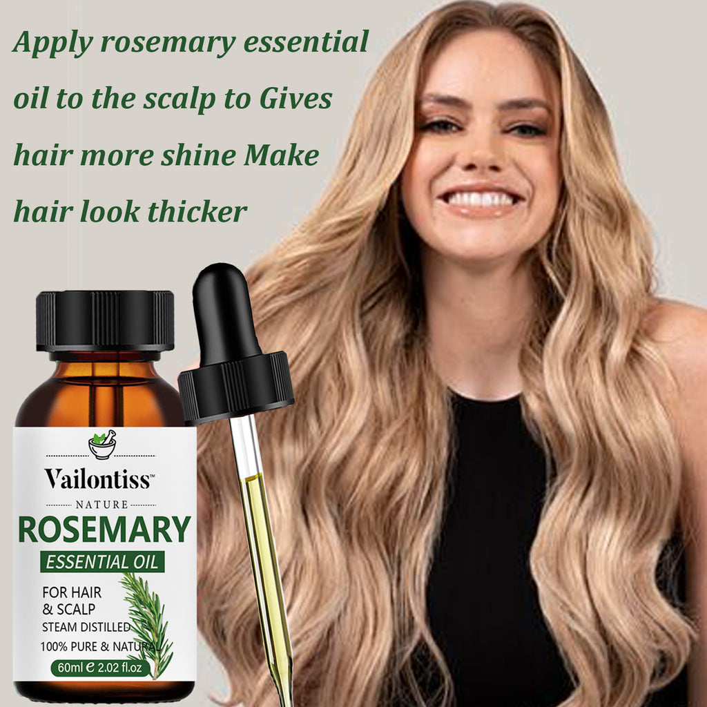 Rosemary Hair Care Essential Oil Hair Growth Strengthening - GTN Venture