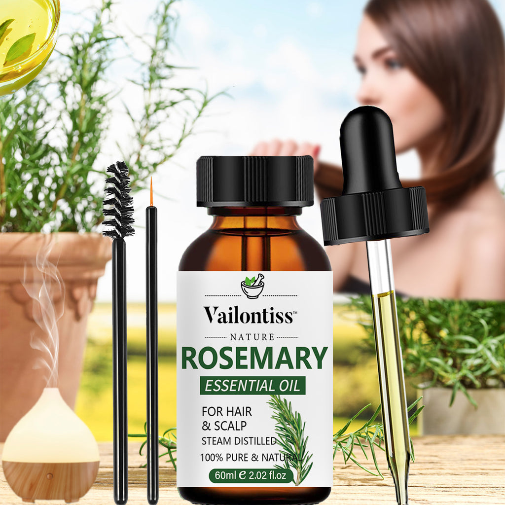 Rosemary Hair Care Essential Oil Hair Growth Strengthening - GTN Venture